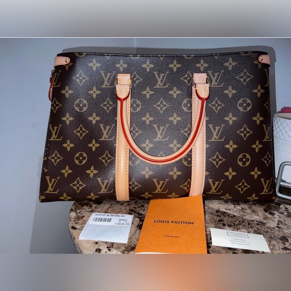 Louis Vuitton Monogram Soufflot Top Handle